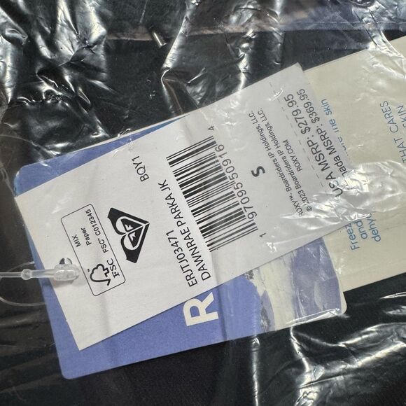 New Roxy Dawnrae Parka Snow Jacket -Women's Small - Picture 10 of 13